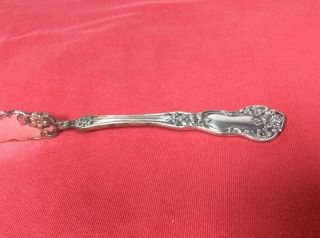 Simeon L George H Rogers DAISY 1910 TWISTED HANDLE MASTER BUTTER KNIFE SPREADER 2