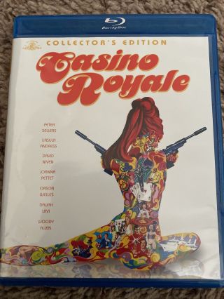 Casino Royale Blu - Ray Collectors Edition 1967 Peter Sellers Oop Rare