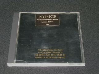 Prince - The Legendary Black Album Cd 1994 Us 2 - 45793 Promotional Edition Rare