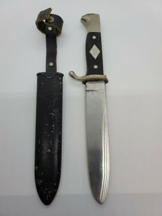 Rare 1936 Berlin German Olympics Souvenir Dagger Knife D.  S.  E.  Solingen Germany