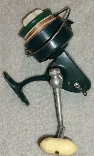 Penn 711 Greenie Rare Vintage Spinning Reel Rare Left Hand Drive