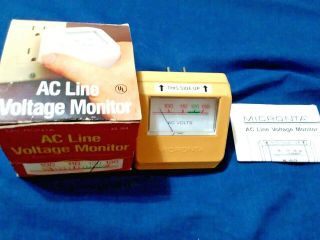 Micronta Ac Line Voltage Monitor 22 - 104 With Instructions