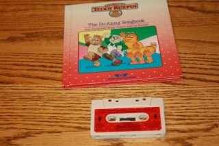 Vintage Teddy Ruxpin Book And Cassette Tape Do Along Song Book