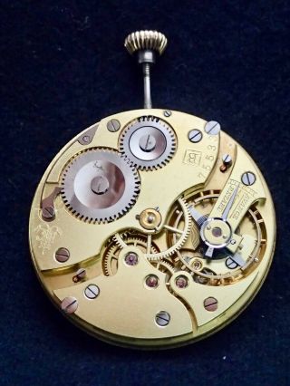 BOREL Fils & Co Fine Swiss Pocket Watch Movement circa 1900 2