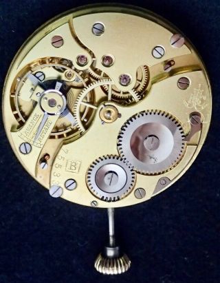 BOREL Fils & Co Fine Swiss Pocket Watch Movement circa 1900 3