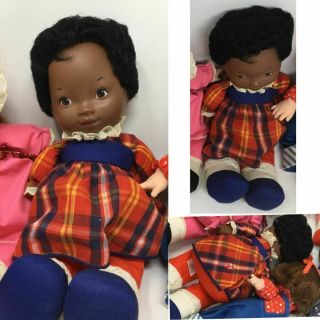 Adorable Black Baby dolls 1973 With Marked At the Back Head 12 