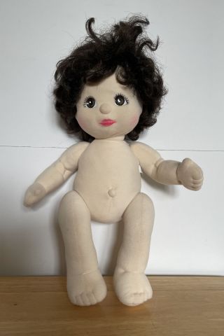 Vintage My Child Doll 1985 Mattel Brown Hair Brown Eyes