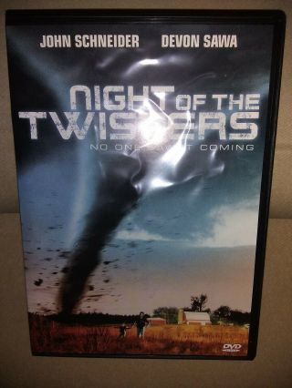 Night Of The Twisters (dvd,  2006) Rare Oop Htf