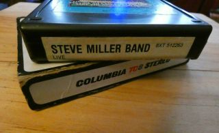 Steve Miller Band - Live - 8 track tape 1983 - Rare 2