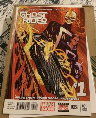 All Ghost Rider 1 First Robbie Reyes (2014) Rare Htf 2nd Print