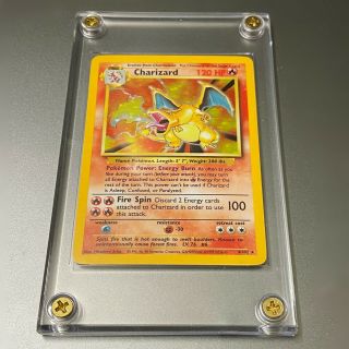 Pokemon Charizard Holo Rare 4/102 - 1999 Base Set Unlimited - Lp/nm