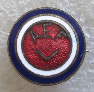 Antique Ww1 Aef American Expeditionary Forces Pin - One Chevron Wwi Army