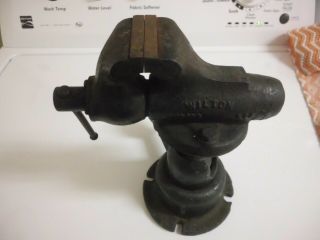 Wilton 820 " Baby " Vise; 2 Inch Jaw Width,  With Powrarm Base; Rare