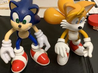 Rare Sega 2000 Sonic Adventure Sonic & Tails Prowler 5 " Figure (toy Island Sega)