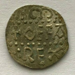 Rare Anglo - Saxon Silver Penny Of Offa King Of Mercia Circa 757 - 796 Ad - E859