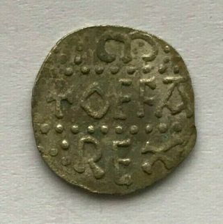 Rare Anglo - Saxon Silver Penny of Offa King of Mercia circa 757 - 796 AD - E859 3