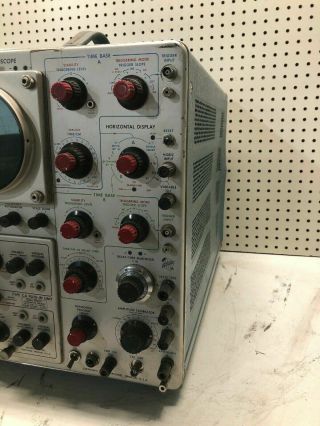 Vintage Tektronix Type 545B Oscilloscope w/ CA Plug In Unit COOL HAM RADIO RARE 3