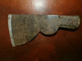 Vintage Antique Cast Iron Hammond No.  2 Axe Hatchet Hammer Head Hand Tool