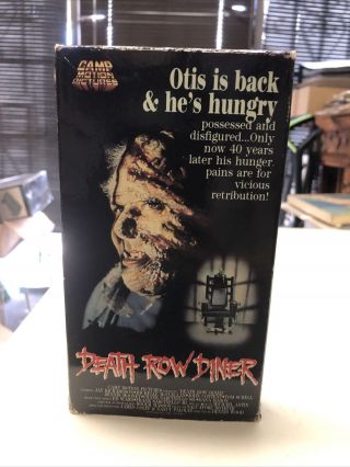 Cult Death Row Diner Vhs Horror Camp Motion Pictures Video Rare Htf Oop Unseen
