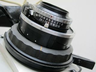 RARE Graflex XL Rodenstock - Heligon 80mm F2.  8,  Medium Format Range Finder Camera 5