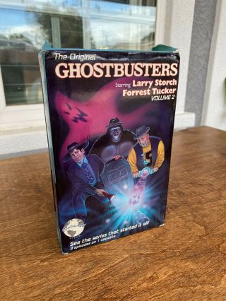 The Ghostbusters Rare Continental Big Box Horror Vhs