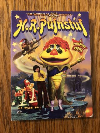 H.  R.  Pufnstuf: The Complete Series 3 Dvd Set - Rare Oop Sid & Marty Krofft