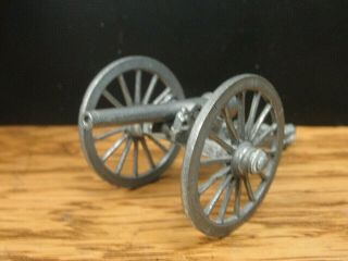 Antique Civil War Cannon Cast Figurine K/s Pewter