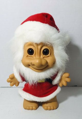 Vintage Santa Troll Russ 8” Christmas