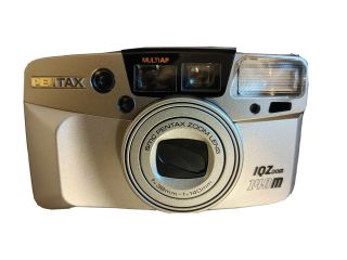 Pentax Iqzoom 140m 35mm Point & Shoot Film Camera - Rare - Good