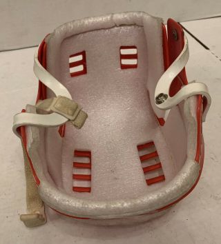 Vintage Rare Cooper SK100 Hockey Hurling Helmet Red Skateboard 6