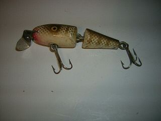 Vintage Jc Higgins Jointed Pikee Fishing Lure