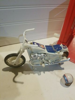 1973 IDEAL Toy EVEL KNIEVEL STUNT CYCLE,  RARE 3