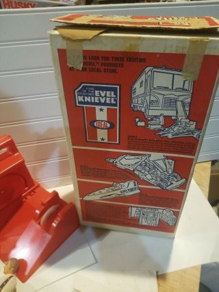 1973 IDEAL Toy EVEL KNIEVEL STUNT CYCLE,  RARE 6