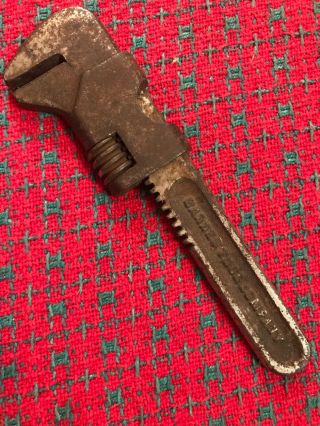 Antique Barnes Tool Co.  5 " Bicycle Wrench Early 1900 