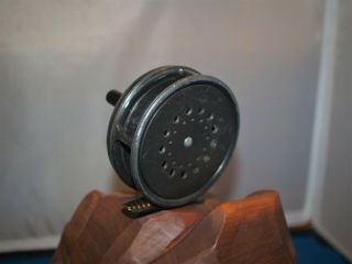 Rare - Hardy Perfect 3 1/8” Fly Reel - Makers Initial And Stamp