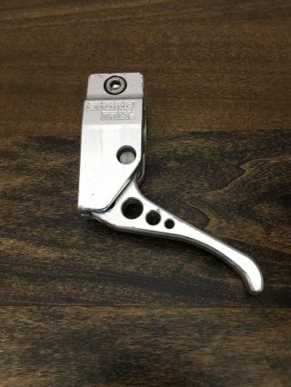 Rare Goped Engine Trix Clamp On Brake Lever Silver Go - Ped