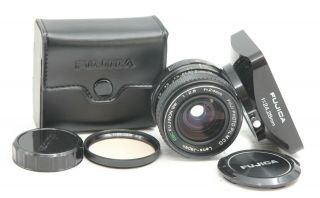 Rare Ebc Fuji Fujinon - Sw 24/2.  8 24mm F2.  8 Lens M42 Pentax Mount Hood