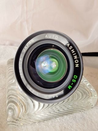 Rare Yashica Yashinon Auto Ds - M 24mm F2.  8 Wide Angle Lens In M42 Mount.