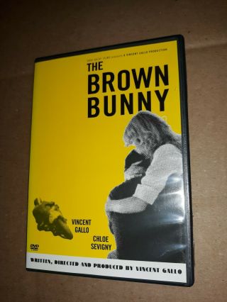 The Brown Bunny (dvd,  Unrated,  2003) Rare