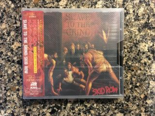 Skid Row - Slave To The Grind - Japan Cd - Booklet W/original Rare Hard Plastic Cover