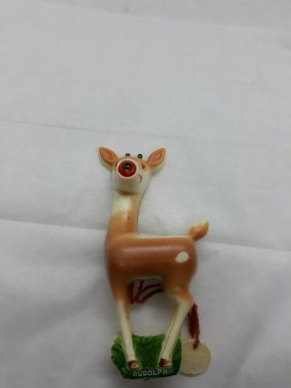Vintage Antique E.  J Kahn Rudolph Pin Chicago,  Ill.  By R.  L May Attic Find