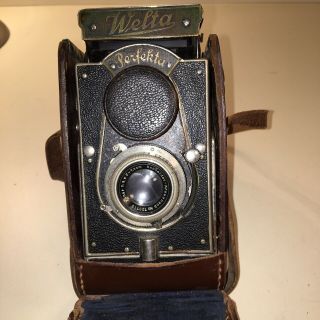 Inspected Rare Welta Perfekta Twin - Lens Reflex Camera.  Schneider - Kreuznach Lens