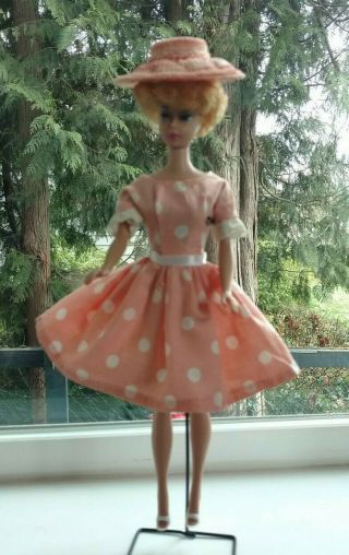 Vintage Barbie Doll Dress,  Shoes And Hat