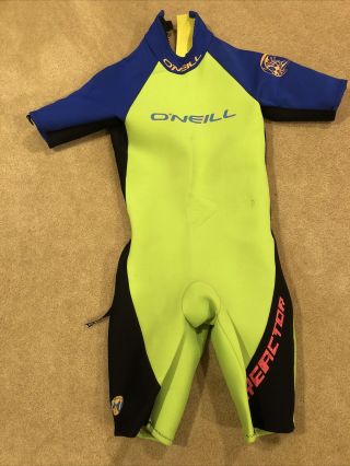 O’neill Shorty Lg Classic Wet Suit Reactor Rarely