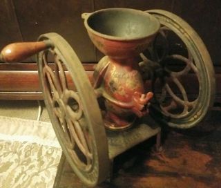 Antique Rare 1898 Enterprise No.  3 Coffee Grinder Mill Cast Iron