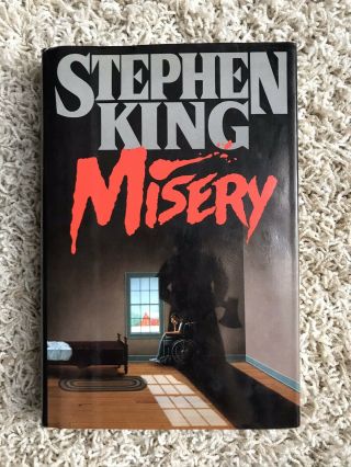 Stephen King Misery True First Edition First Print $18.  95 Viking Hc Dj 1987 Rare