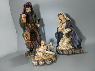 2003 The Bombay Company Christmas Nativity Scene RARE COMPLETE SET EXCLNT COND 5