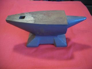 Rare Collectable 7 Pound Jewelers Anvil With Hardy Hole