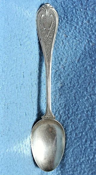 C.  1855 Silversmith / Jewelers E.  Jaccard & Co.  St Louis Sterling Silver Teaspoon