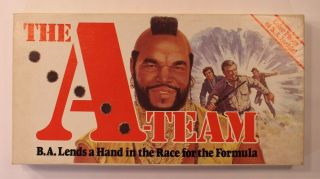 VTG The A - Team Parker Brothers Board Game 0089 1984 Complete TV Show Mr.  T Rare 2